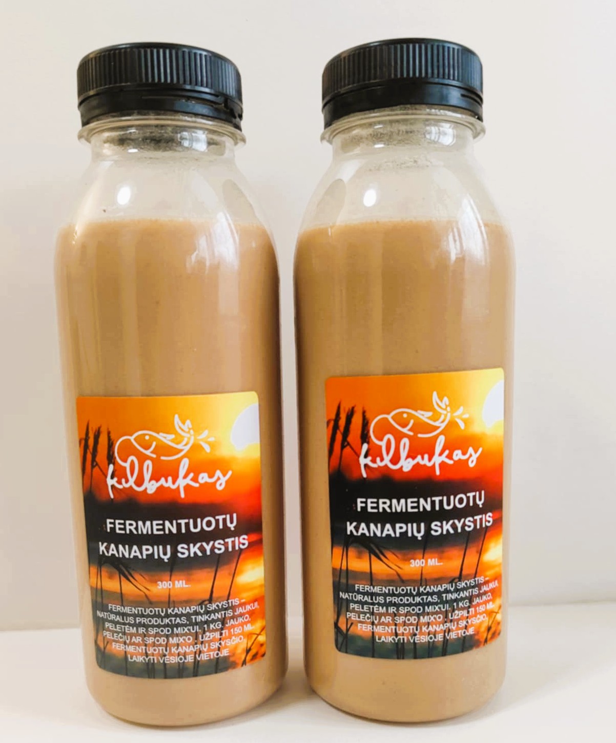 Fermentuotų kanapių skystis